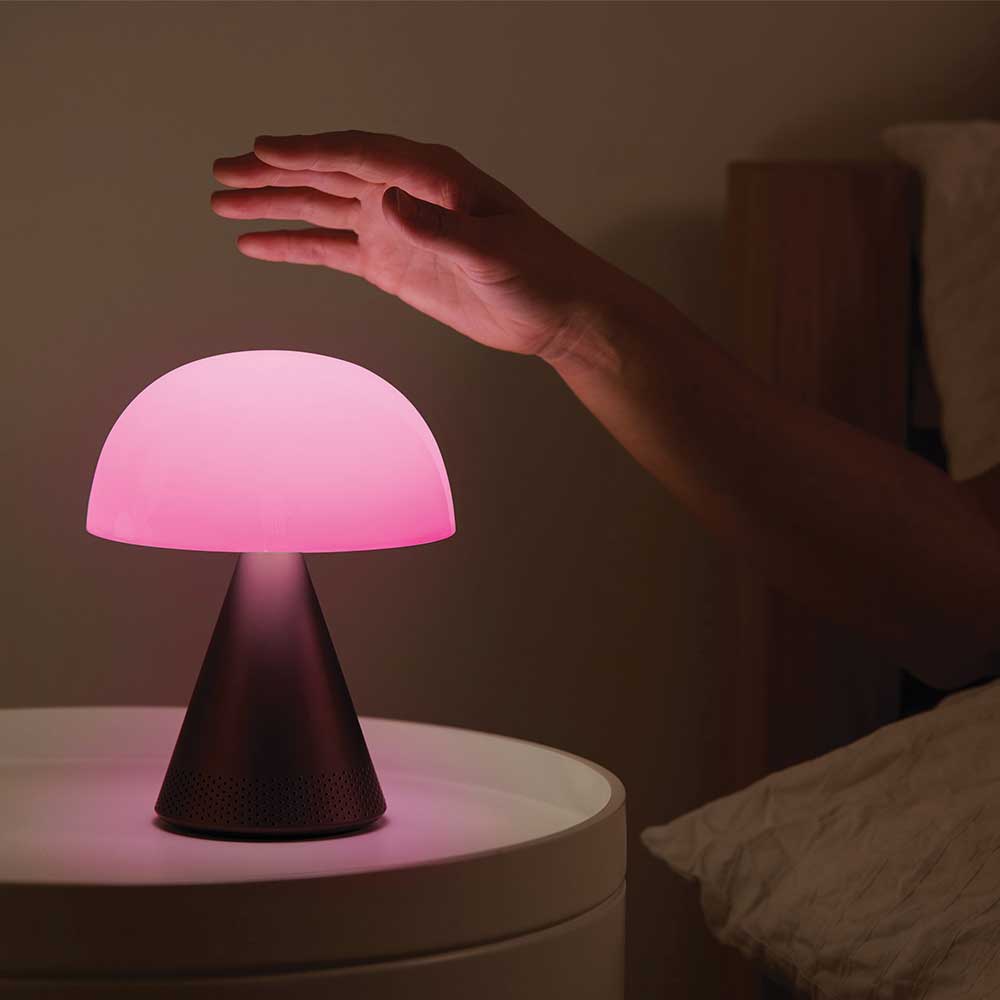 מנורה + רמקול MINA L מתכת מטלי