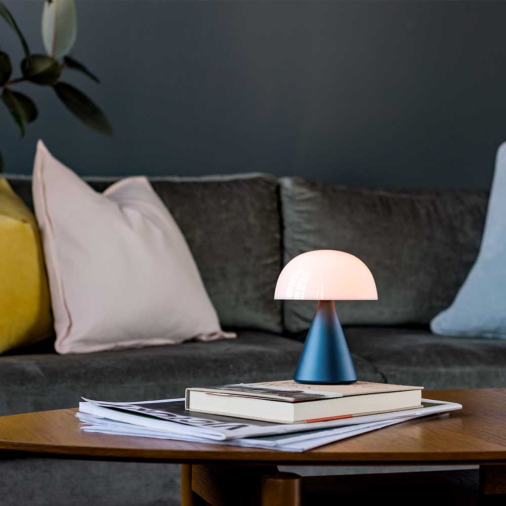 MINA L lamp blue