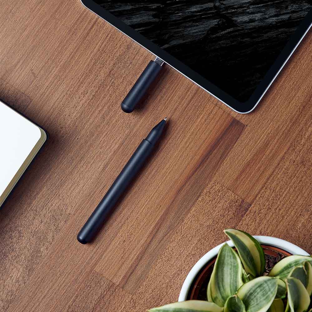 עט + כונן USB-C - שחור