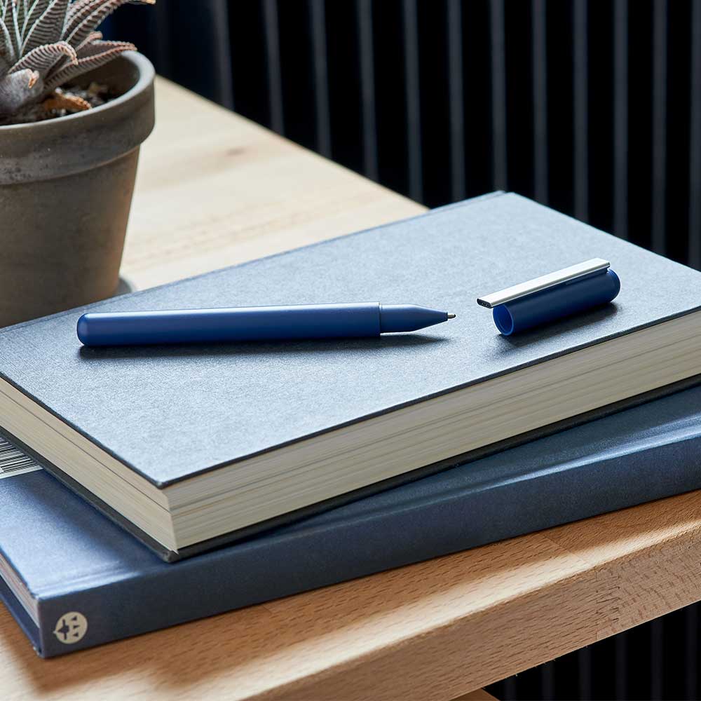 עט + כונן USB-C - כחול