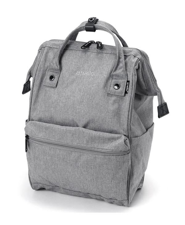 M Backpack Embroidered Logo Grey
