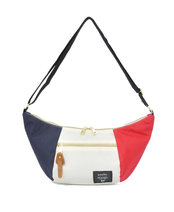 פאוץ' כחול אדום לבן