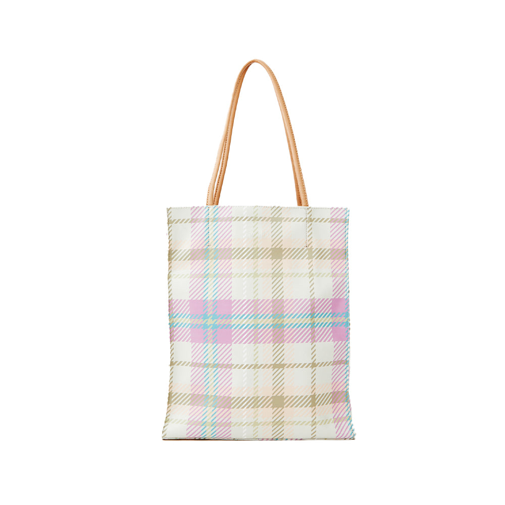 Alton Pink Plaid Rectangular Bag