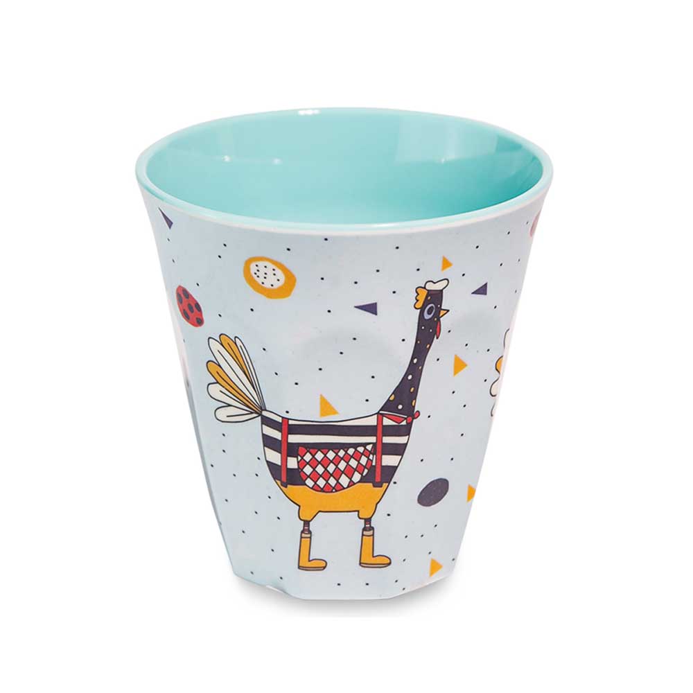 Blue chicken M cup