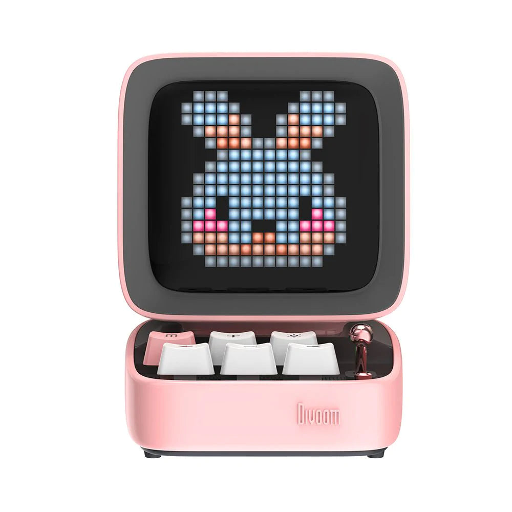 רמקול עם מיקרופון DitooMic ורוד