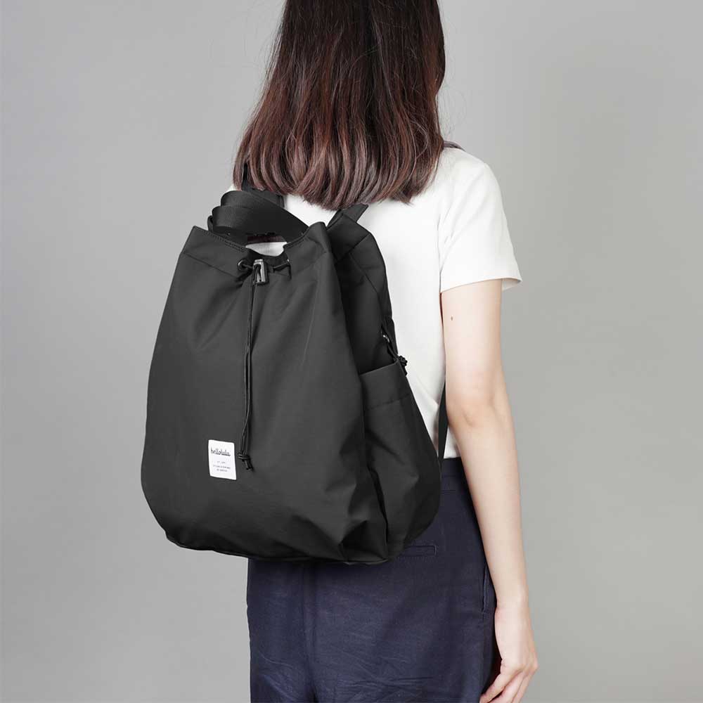 תיק גב/צד Elio שחור