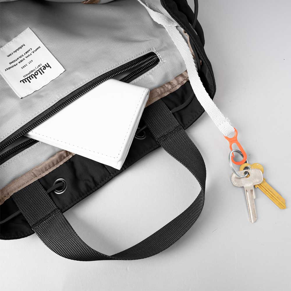 תיק גב/צד Elio שחור