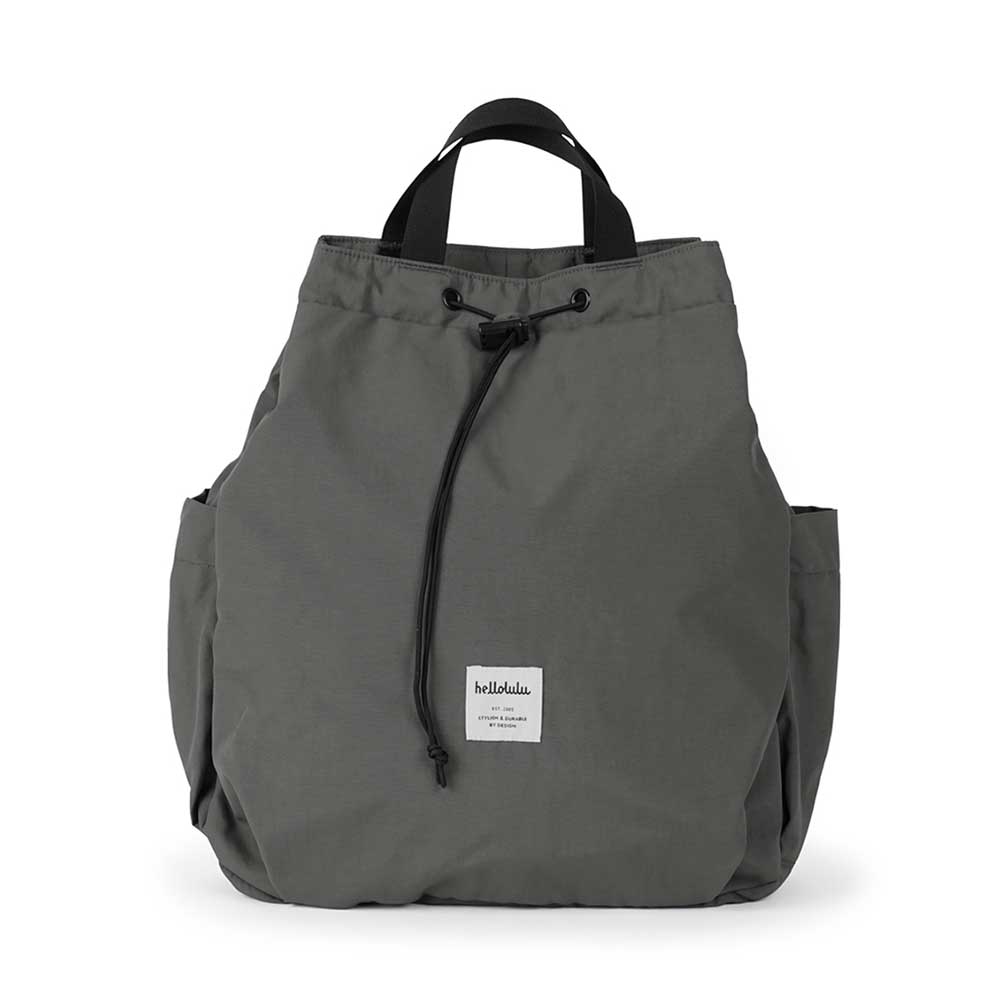 תיק גב/צד Elio אפור כהה