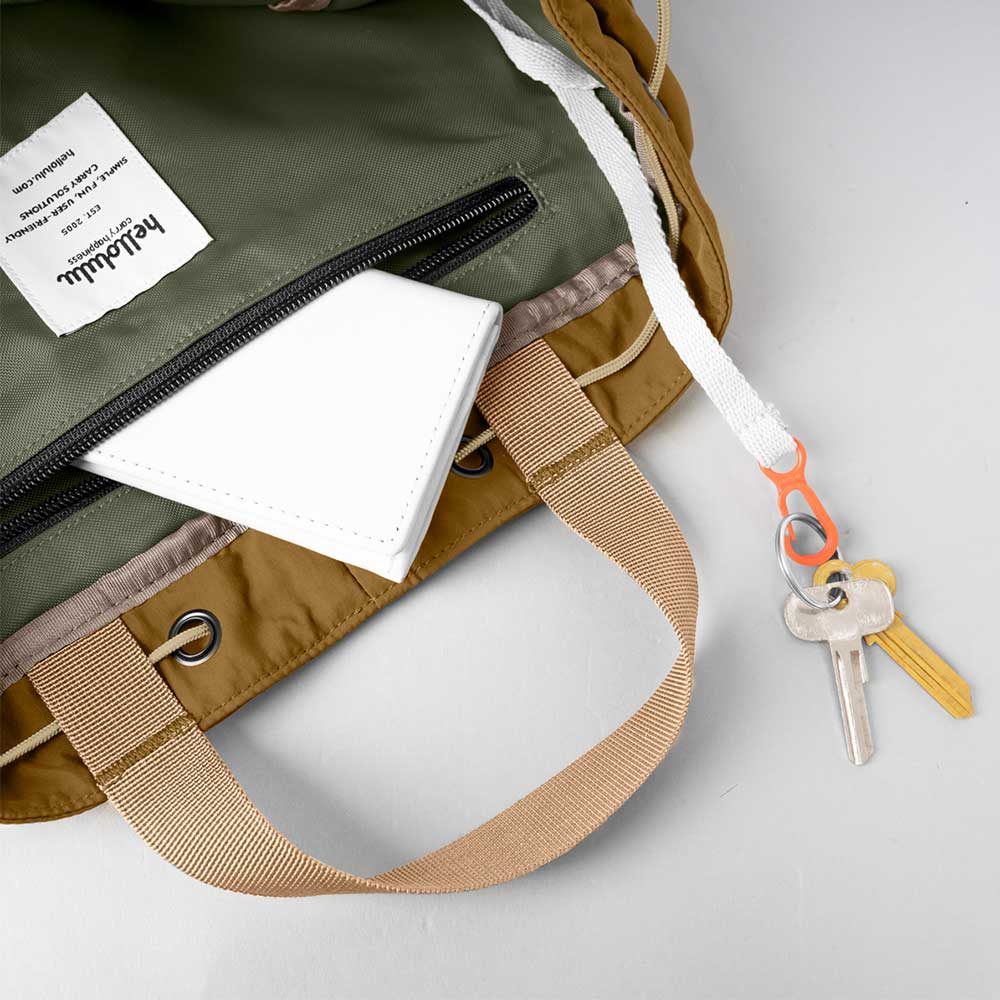 תיק גב/צד Elio חום