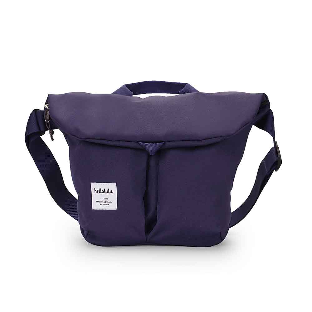 תיק צד Kasen כחול כהה