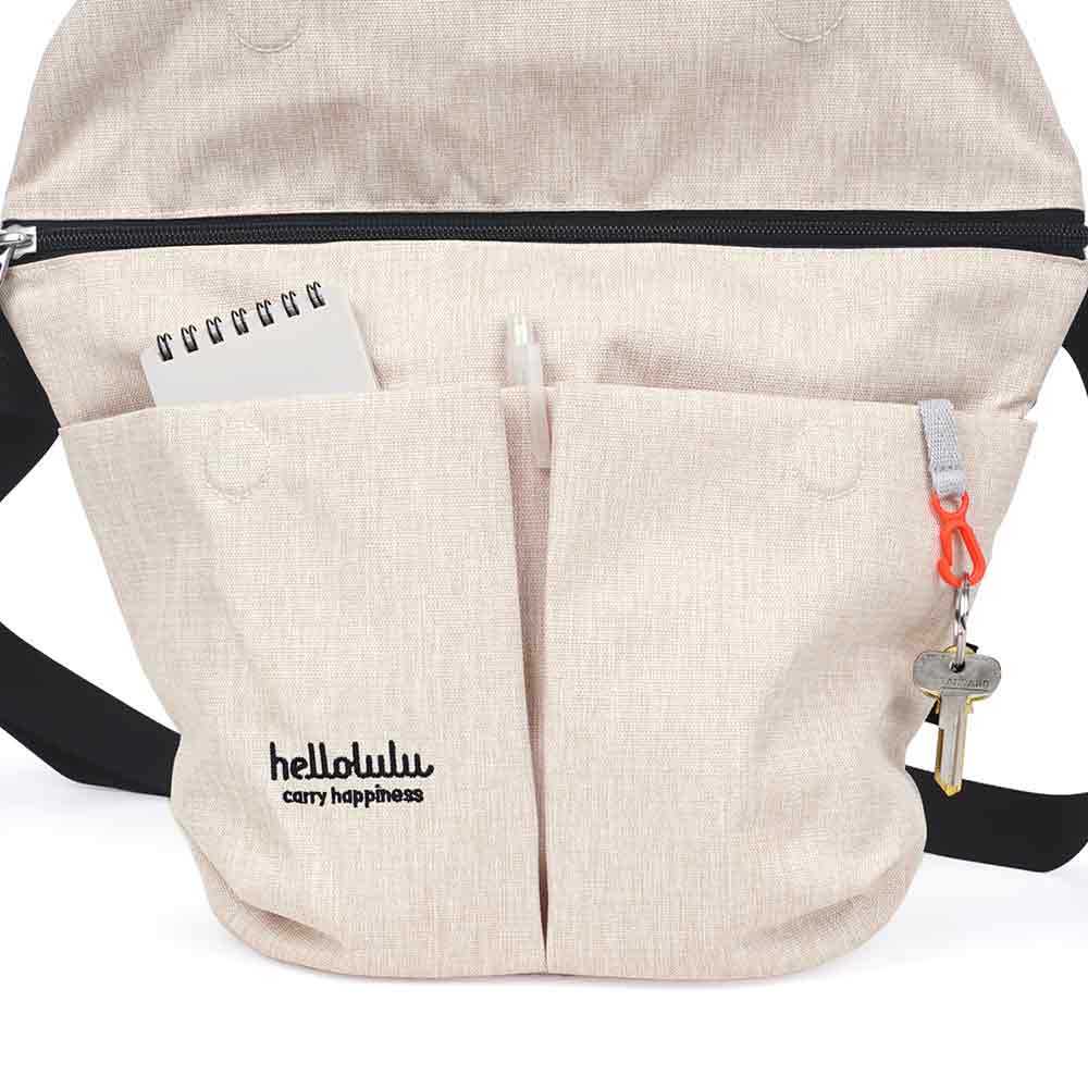 Kasen Cream Crossbody Bag