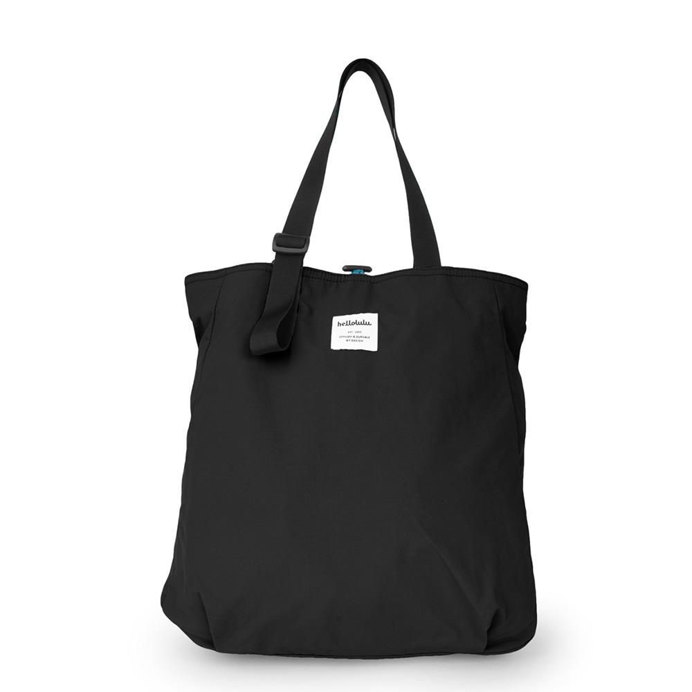 תיק tote דו צדדי שחור\טורקיז HELLOLULU 02