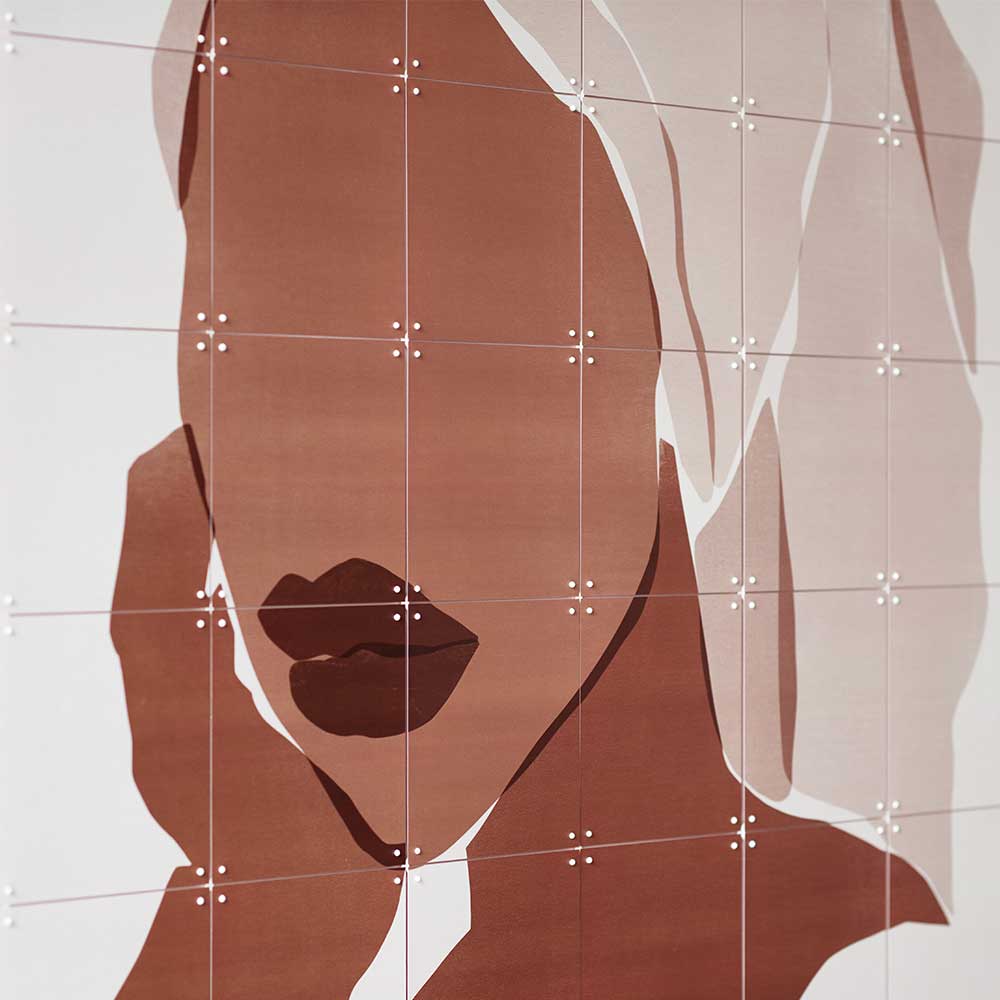 תמונה להרכבה Graphic אישה במנוחה S