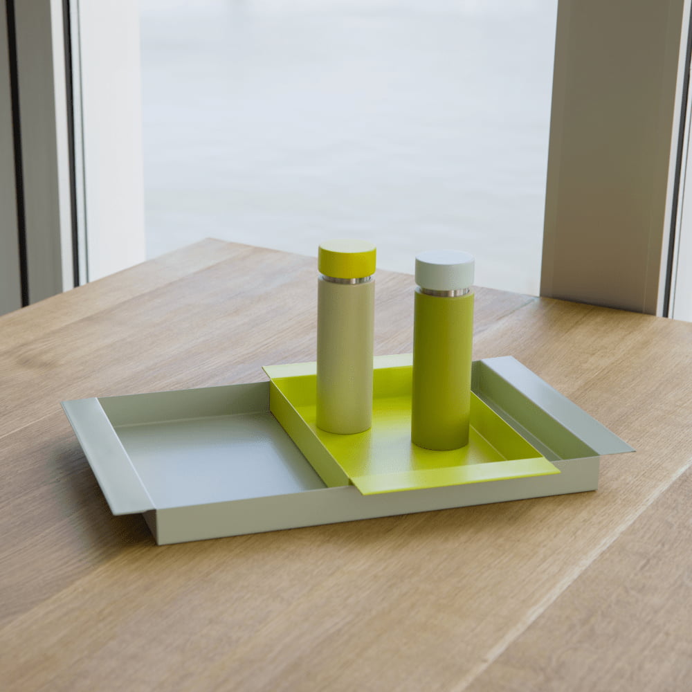 מגש מתכת גדול Ryo ירוק