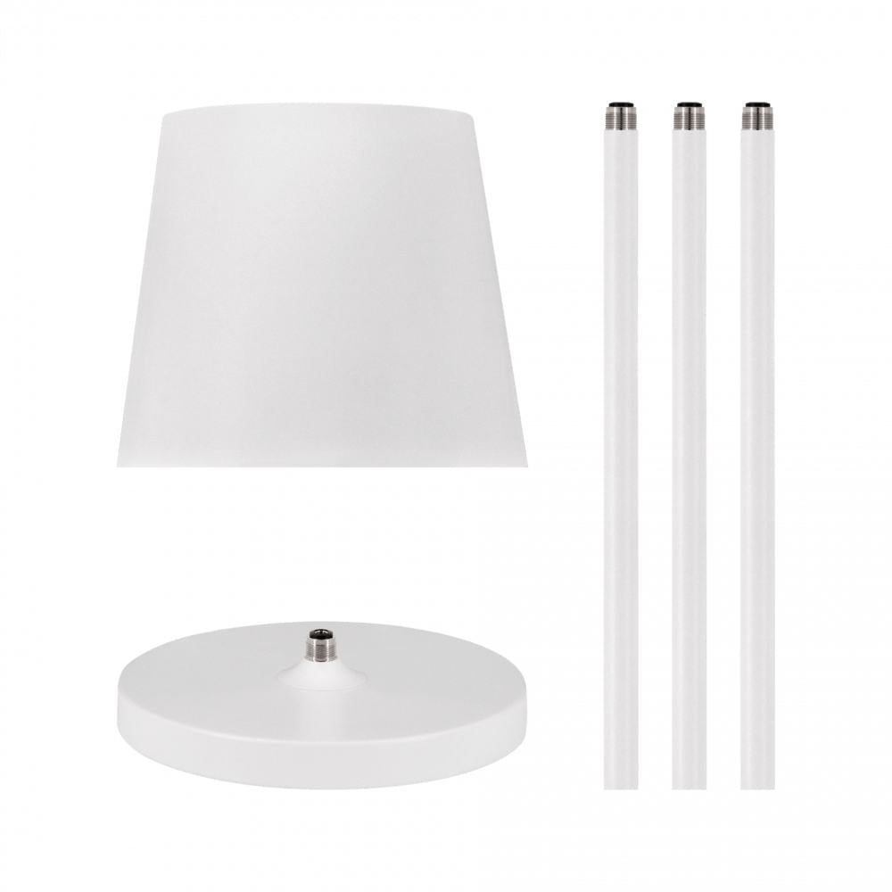 מנורת רצפה אלחוטית Dorian לבנה