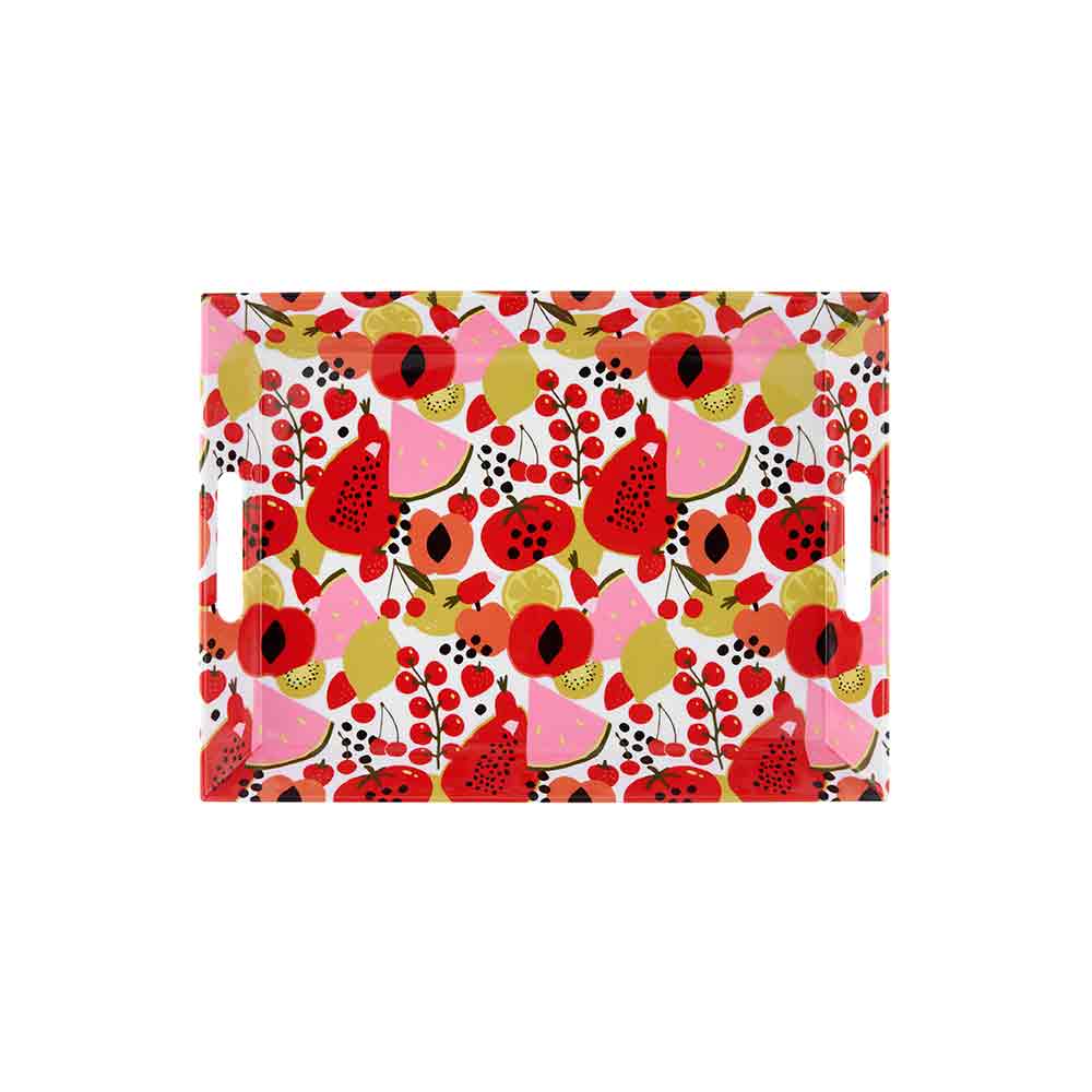 מגש גדול פירות אדומים