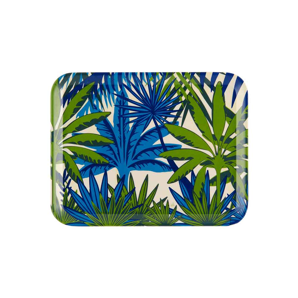 מגש קטן עלים טרופי