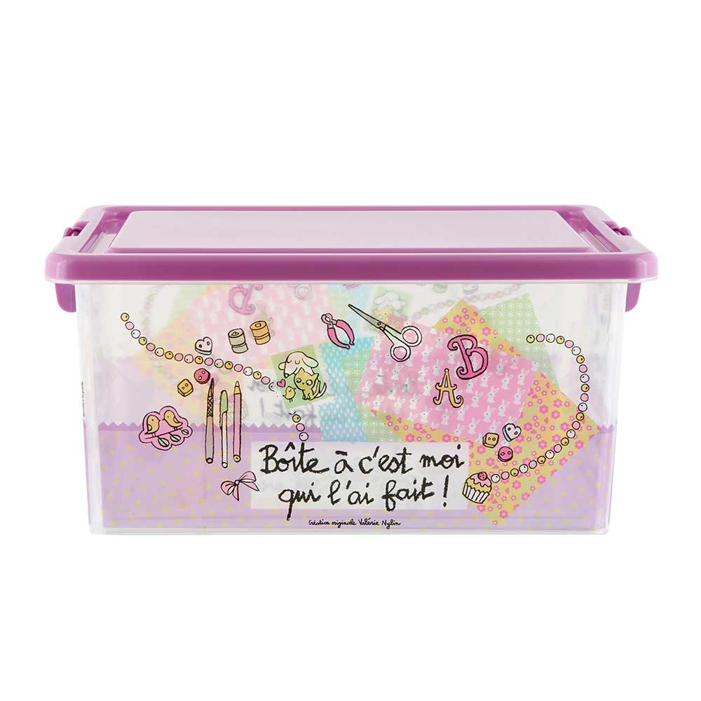 קופסת אחסון גדולה תחביבים