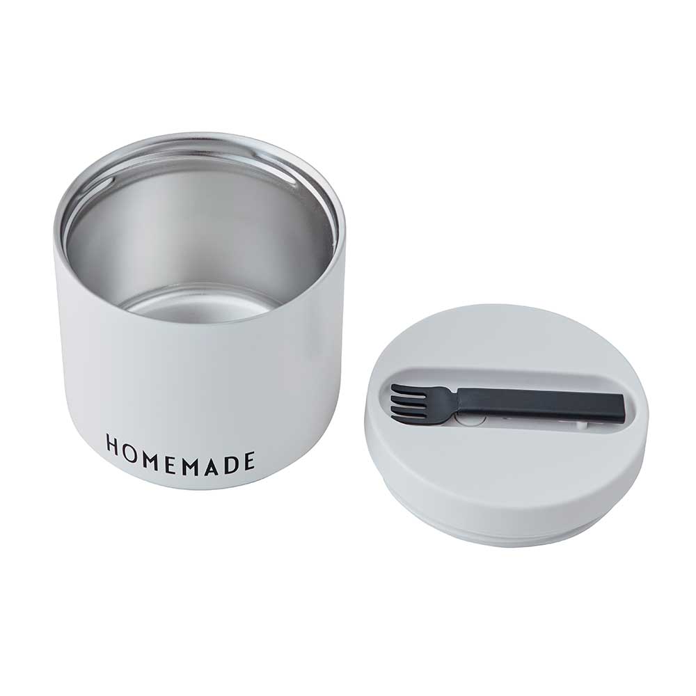 Large thermal lunch box + fork
