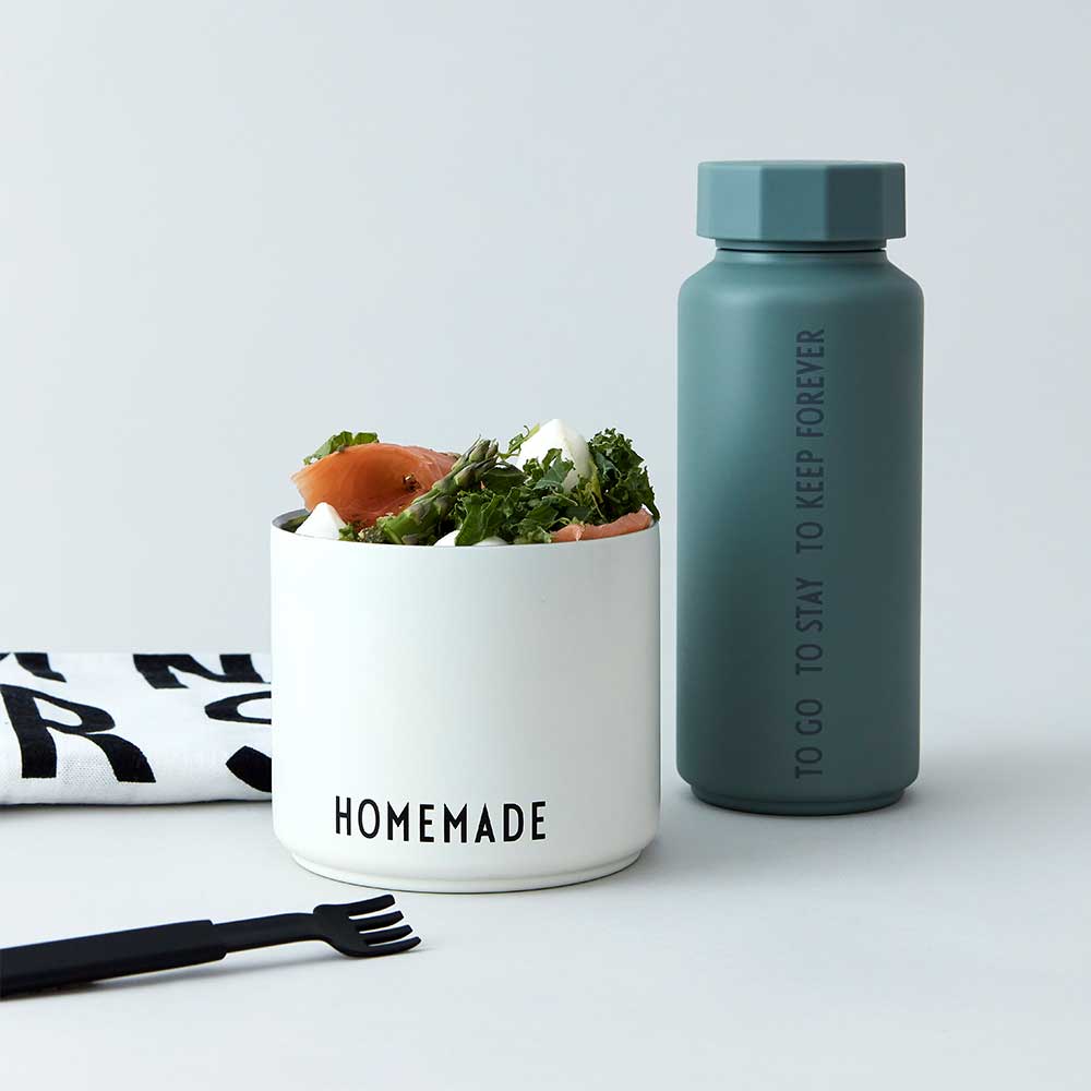 Large thermal lunch box + fork