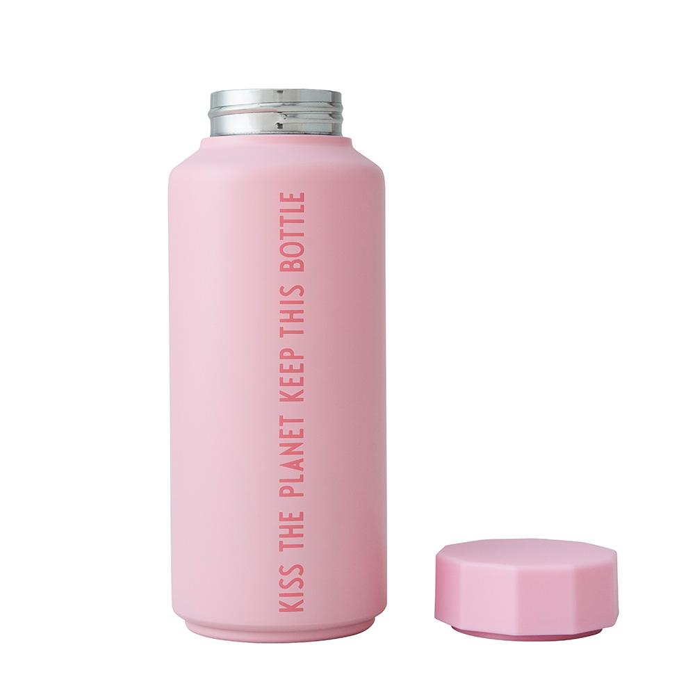 בקבוק תרמי Kiss ורוד