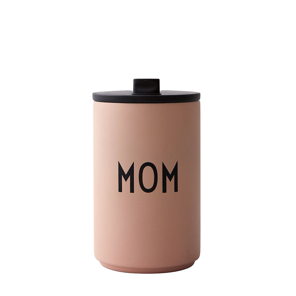 Mom Peach Thermal Drinking Cup