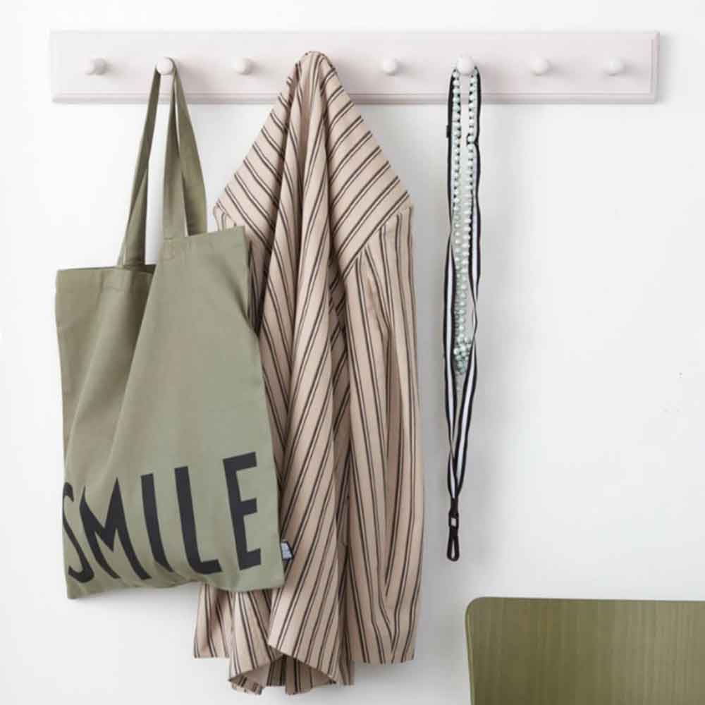 Grey Smile Tote Bag