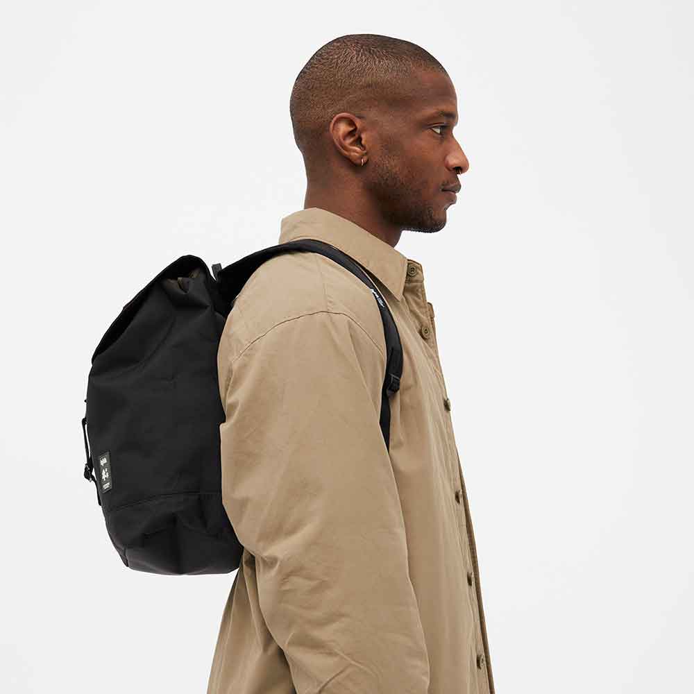 Black Scout Metal Backpack