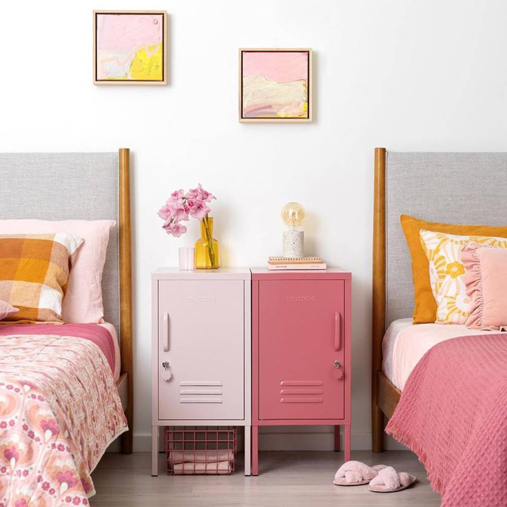 ארונית Shorty פתיחה לימין ורוד בהיר