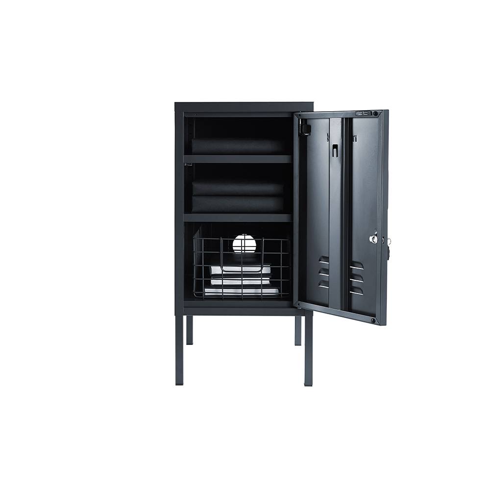 ארונית Shorty פתיחה לימין אפור צפחה