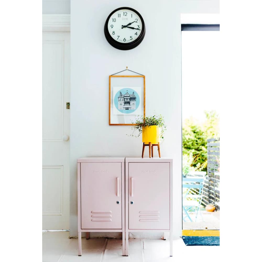 ארונית Shorty פתיחה לשמאל ורוד בהיר