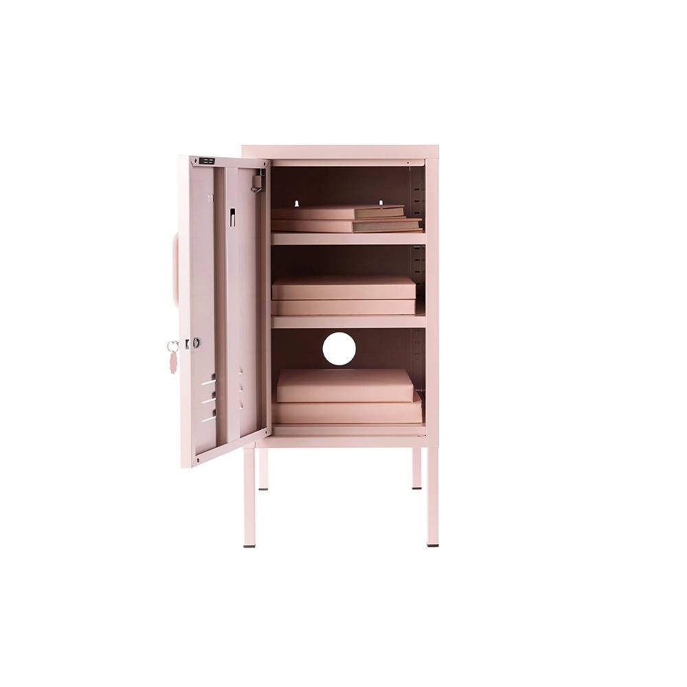 ארונית Shorty פתיחה לשמאל ורוד בהיר