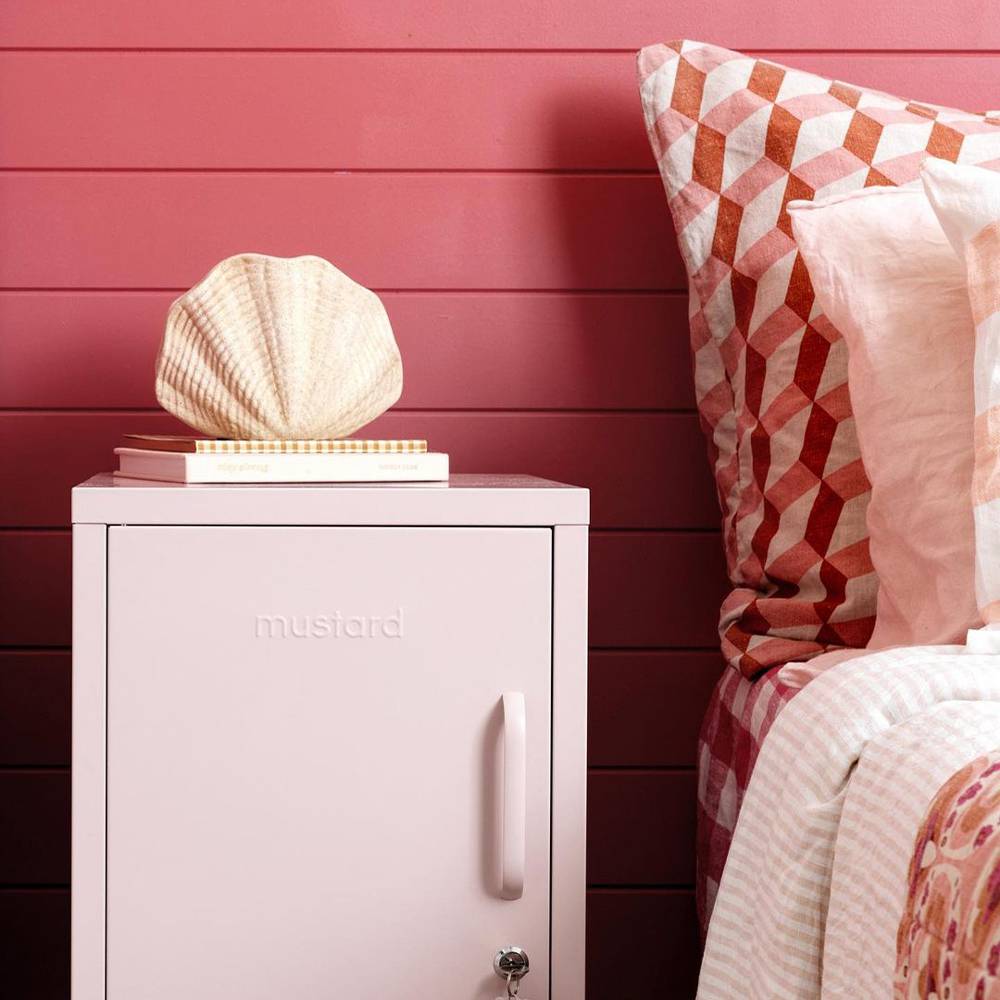 ארונית Shorty פתיחה לשמאל ורוד בהיר