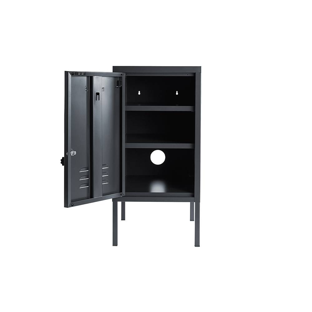 ארונית Shorty פתיחה לשמאל אפור צפחה