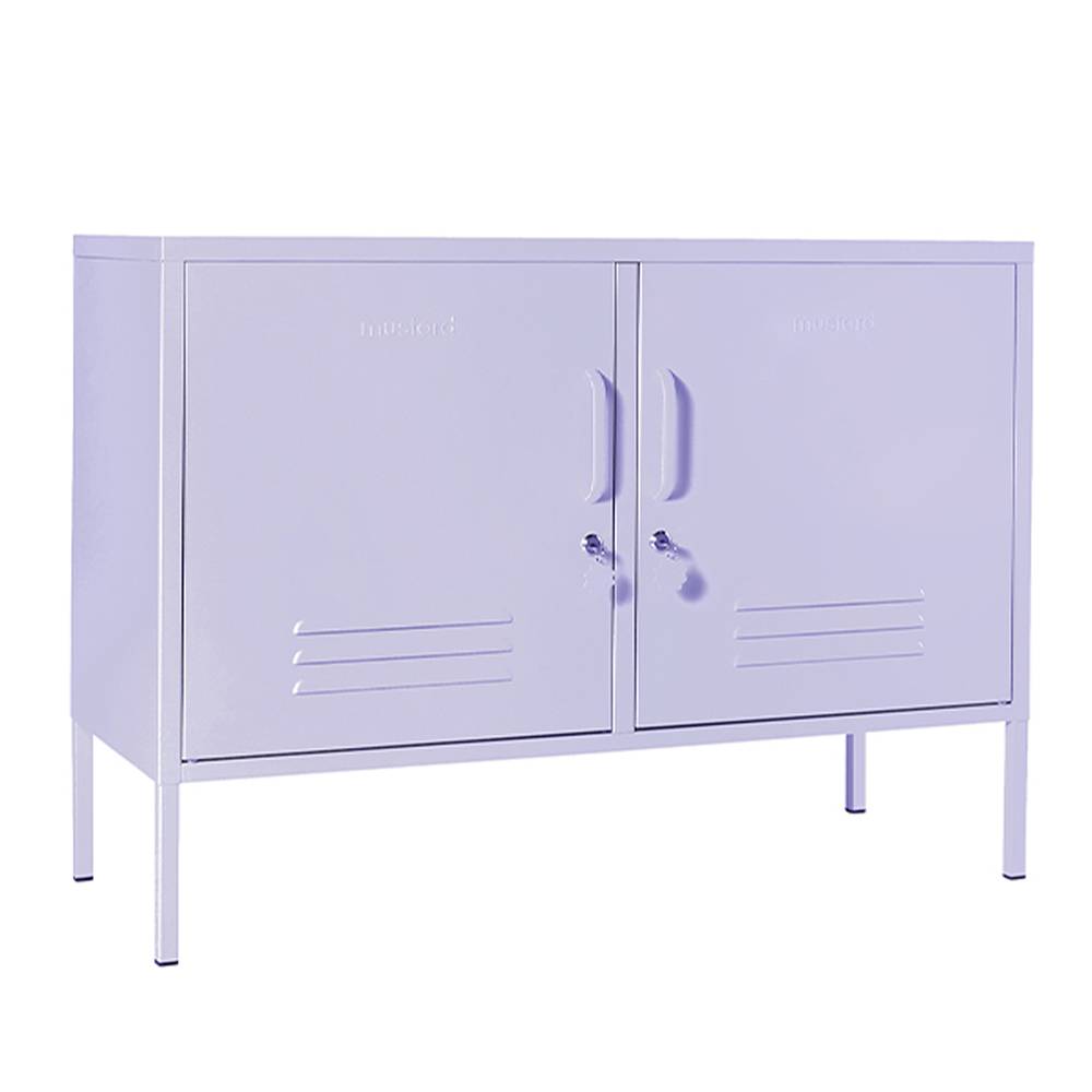 ארונית מתכת Lowdown סגול בהיר