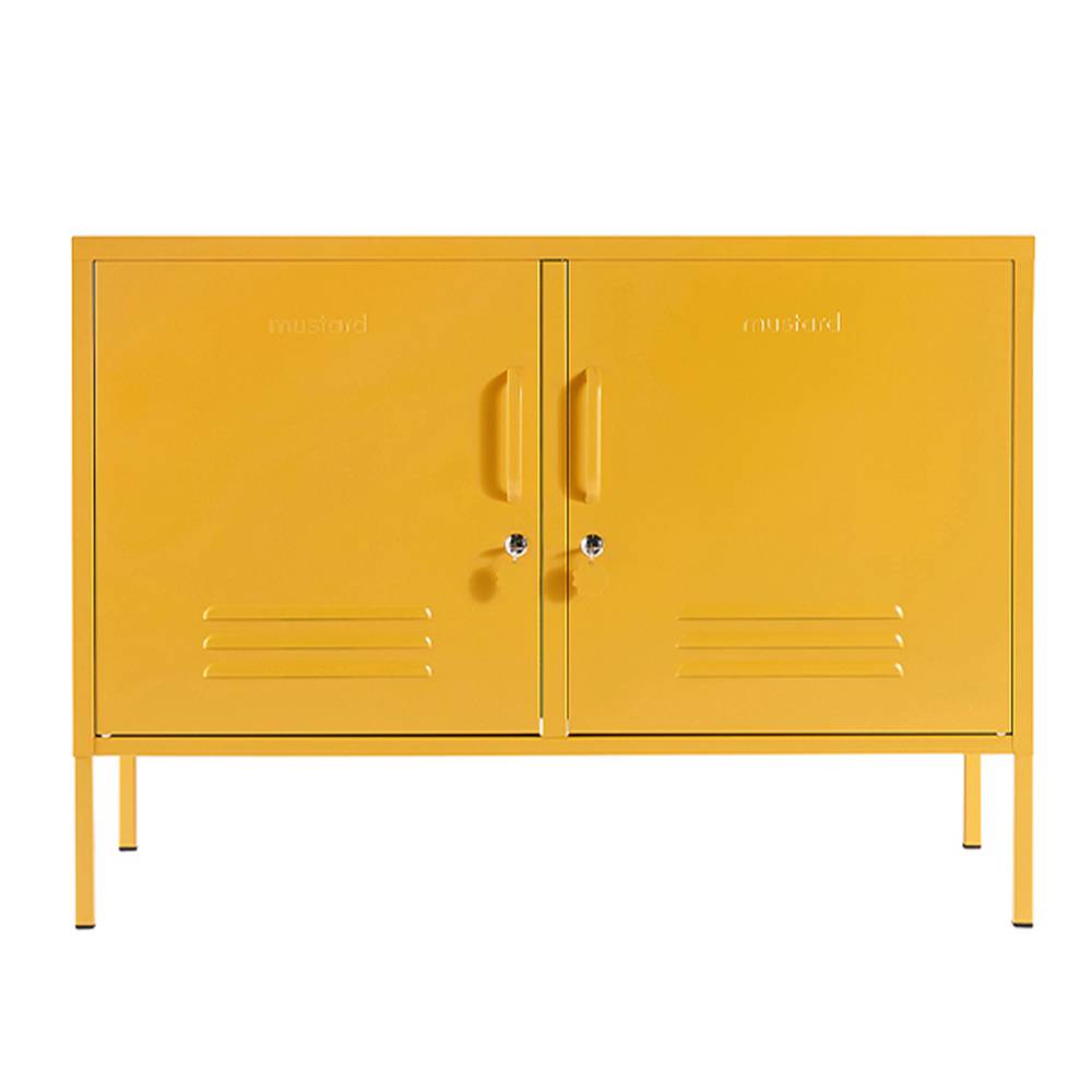 ארונית מתכת Lowdown חרדל