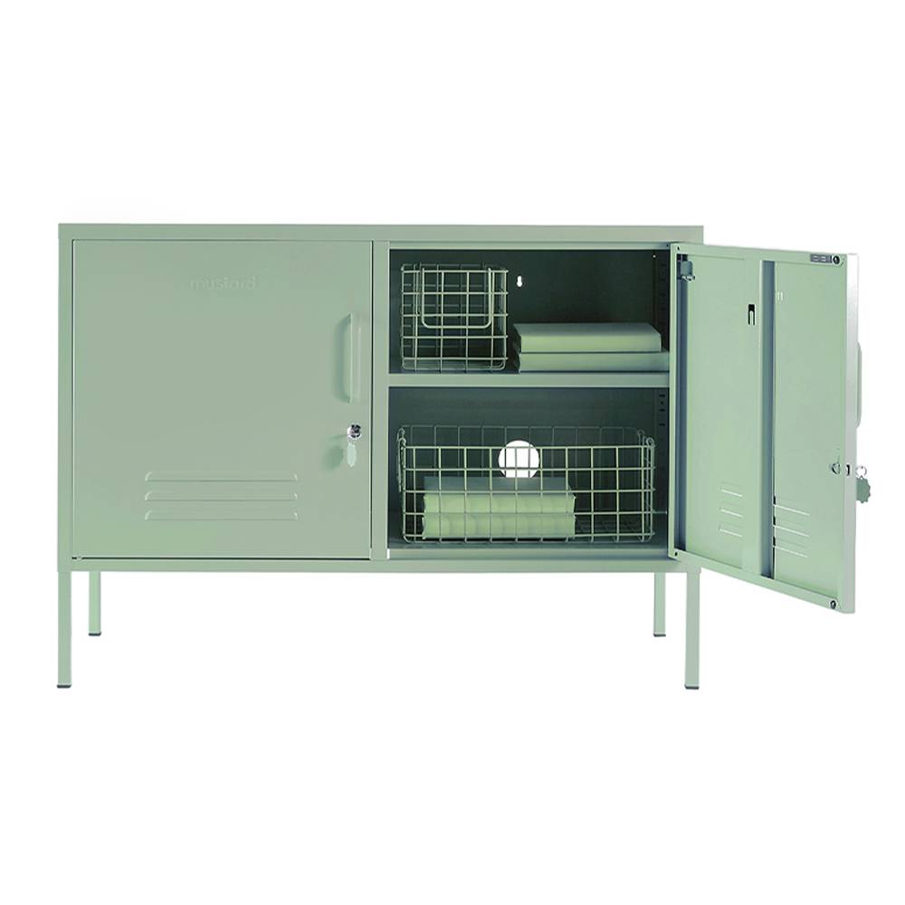 ארונית מתכת Lowdown ירוק בהיר