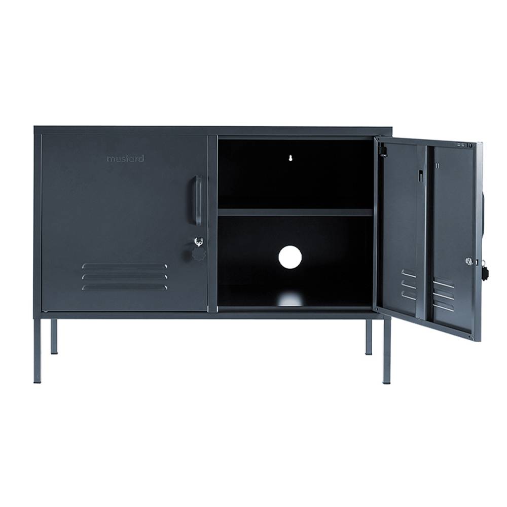 ארונית מתכת Lowdown אפור צפחה