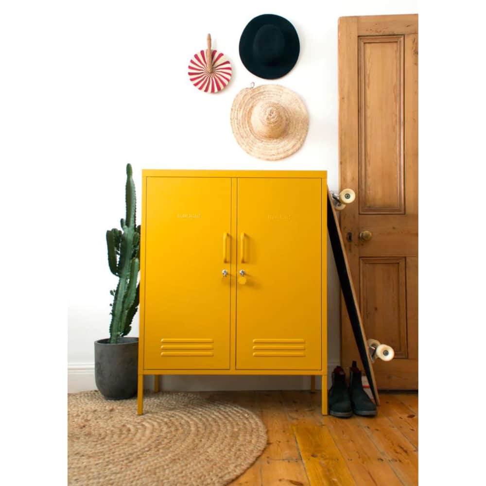 ארונית מתכת Midi חרדל