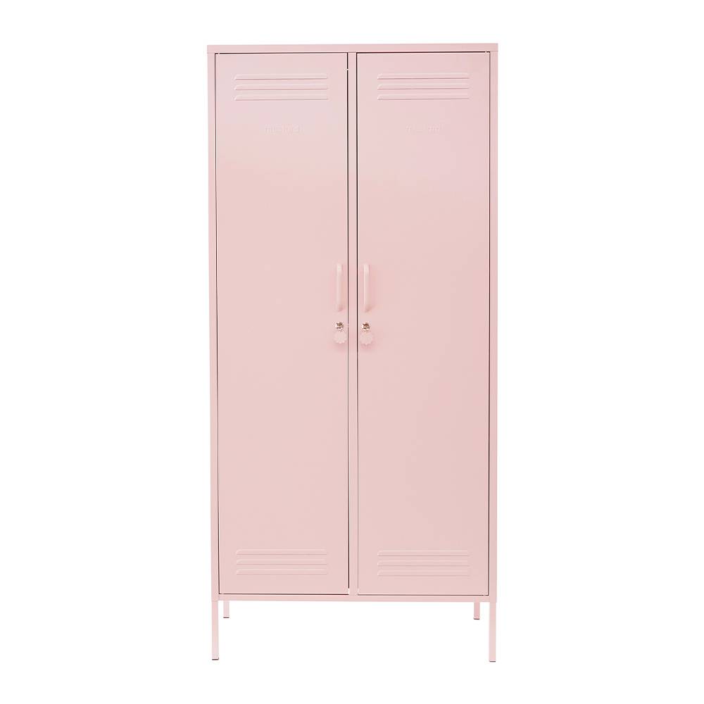 ארון מתכת Twinny ורוד בהיר