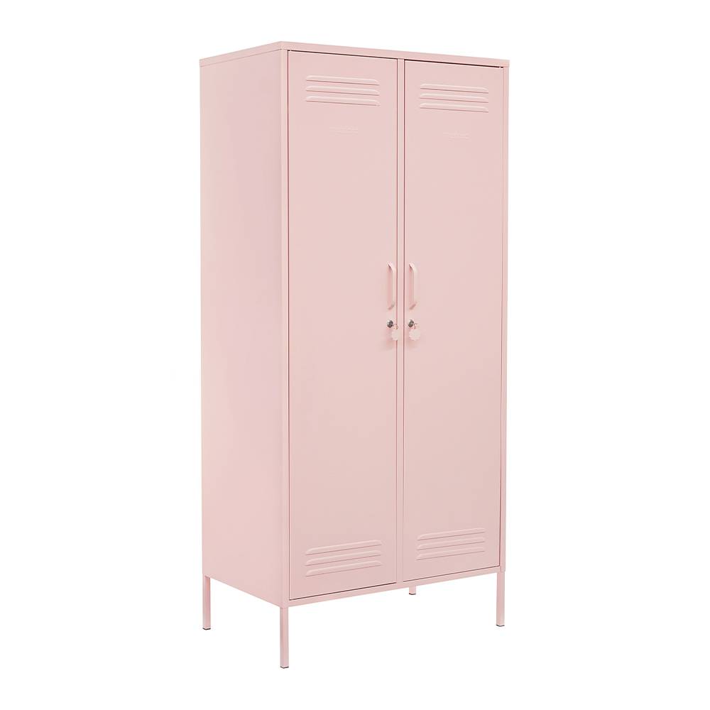 ארון מתכת Twinny ורוד בהיר