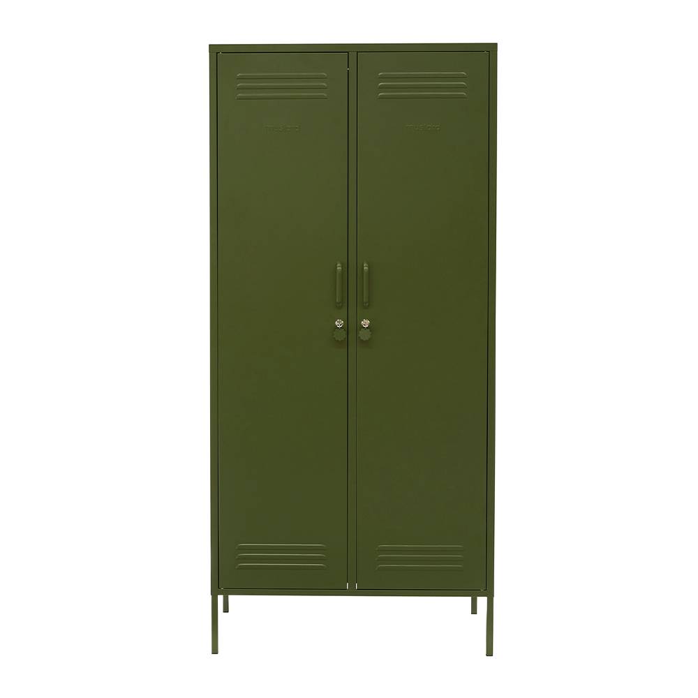 ארון מתכת Twinny ירוק זית
