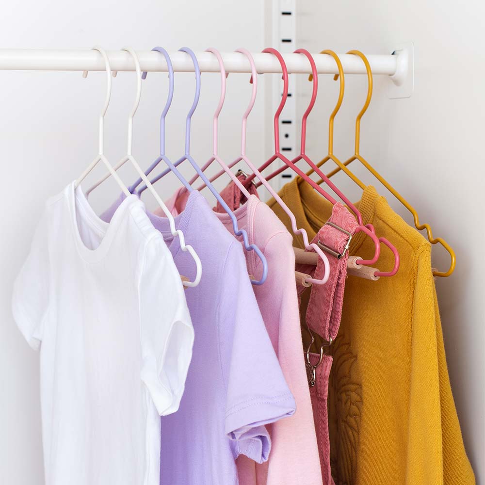 סט 10 קולבים לילדים צבעי קיץ