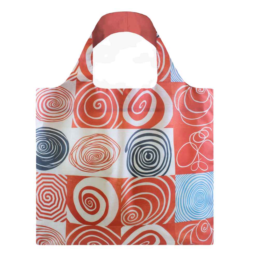 Foldable bag Spirals Grids