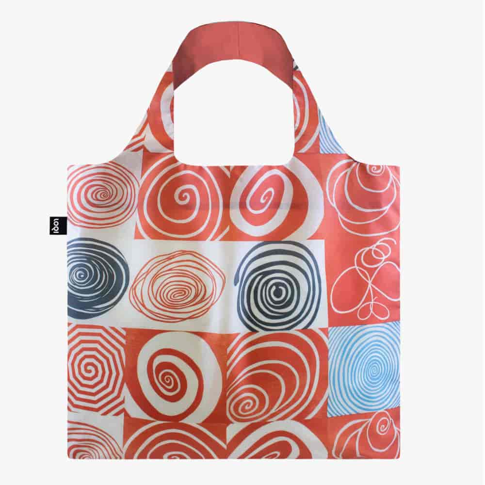 Foldable bag Spirals Grids
