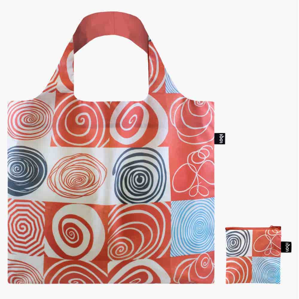 Foldable bag Spirals Grids