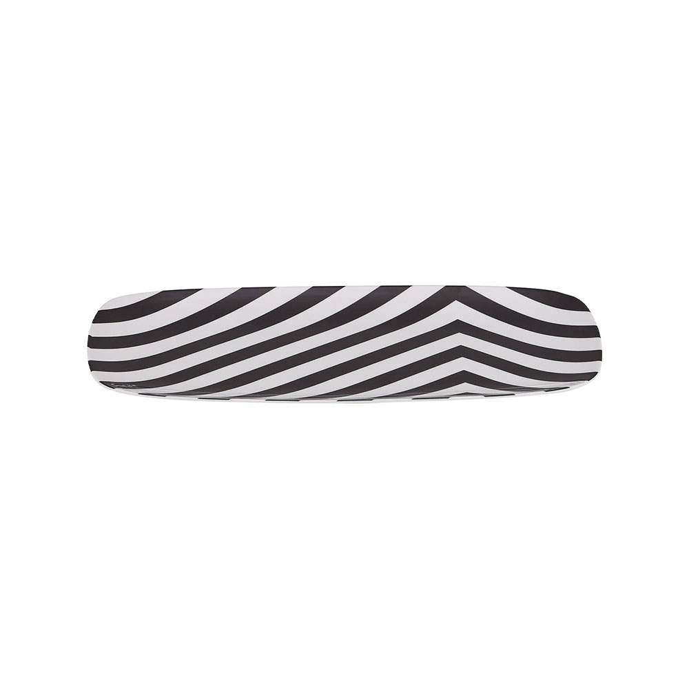 מגש מלבני קטן Black White