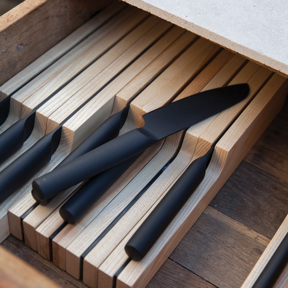Kuro Black Vegetable Knife 12 cm