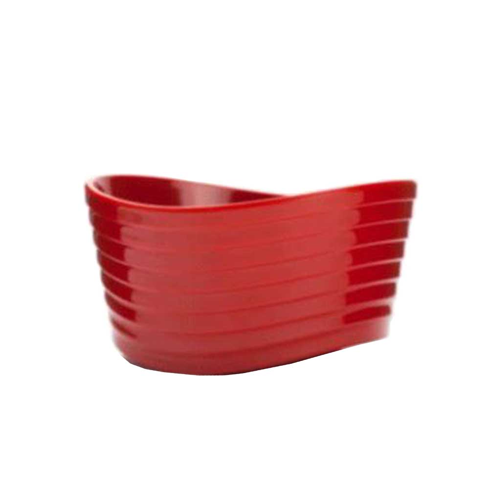 קערה קטנה מתנדנדת אדום