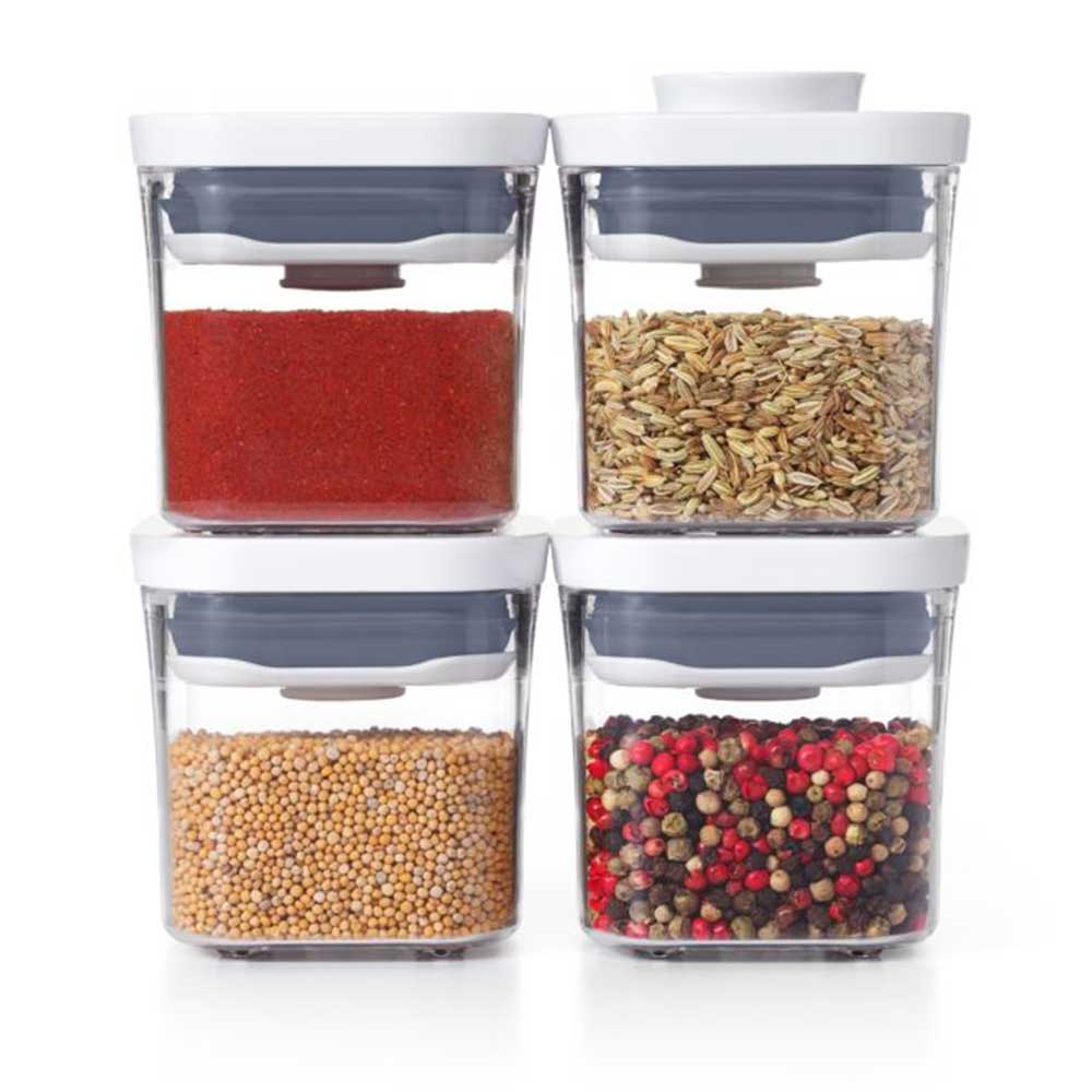 סט 4 יח' מיכל אחסון POP מיני